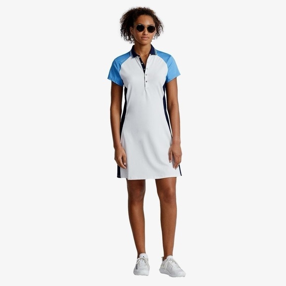 RLX GOLF
Color-Blocked Stretch Jersey Short Sleeve Dress Girls XL 16 - Picture 1 of 8